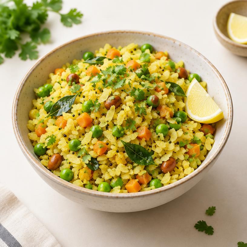 Vegetable Poha