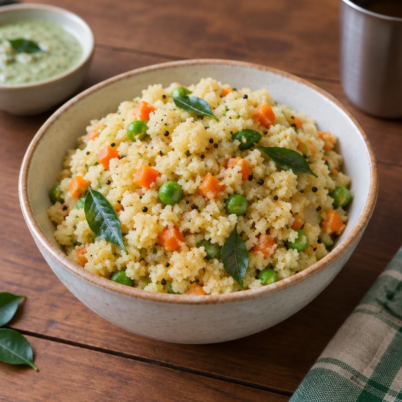 Vegetable Upma